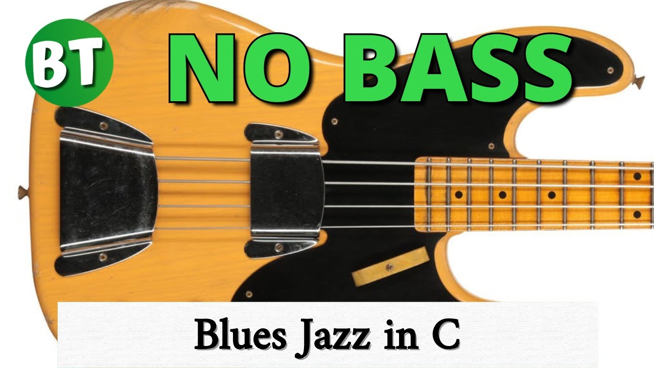 Bass blues. Backingtracks Jazz.