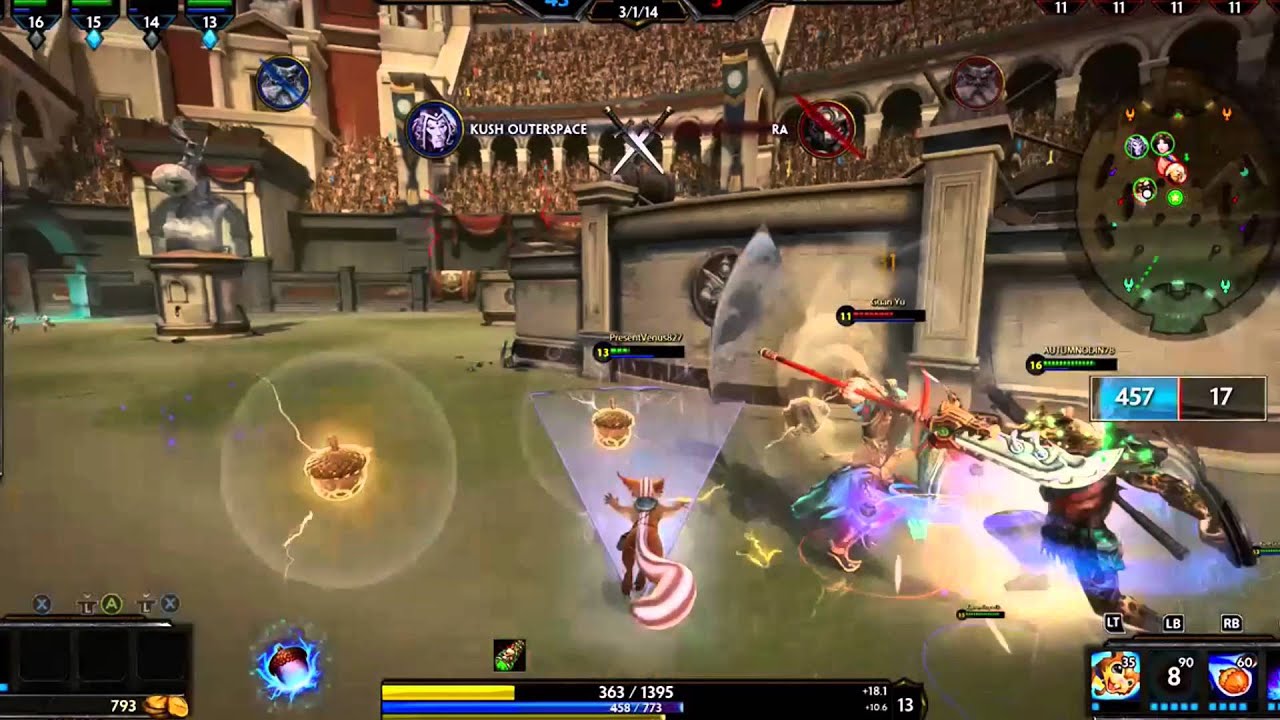 SMITE - Ratatoskr - Live Arena Match Video