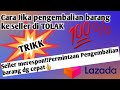 Tuliskan Alasan Penjual Menolak Pesanan