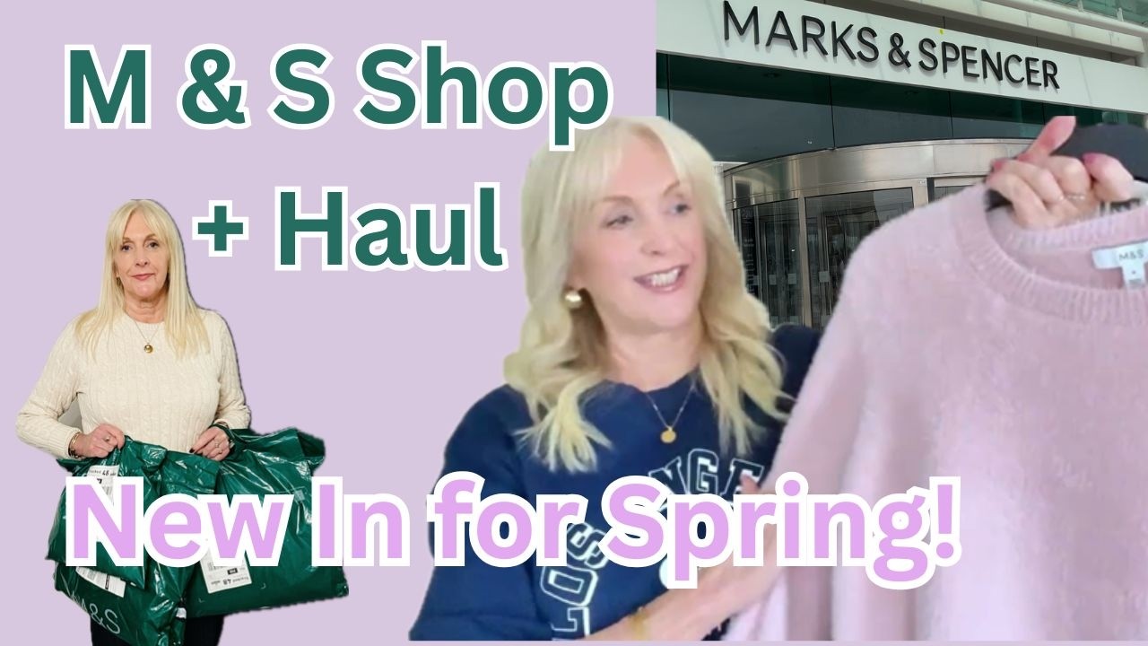 New In M&S Shop and Haul - Stylish Spring Separates 50+