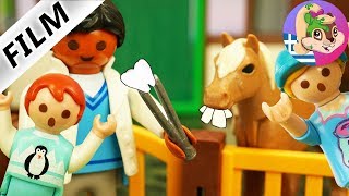 Playmobil ελληνικά επεισόδια - Η Έμμα και η Άννα βοηθάνε ένα αλογάκι που έχει πονόδοντο.