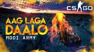 CSGO LIVE WITH MODI GAMING RUSH GAMPLAY ONE TAP ONLY LETS GO BOIS screenshot 5
