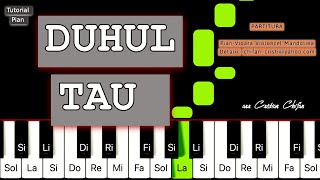 DUHUL TAU Tutorial Pian + PARTITURA (Incepatori) Doru Giorban - Cristian Chifan - Negativ Crestin