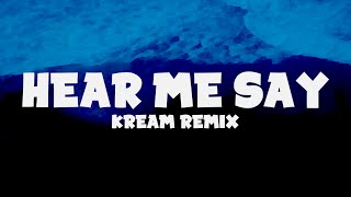 Jonas Blue ft. LÉON - Hear Me Say (Lyrics) KREAM Remix Resimi