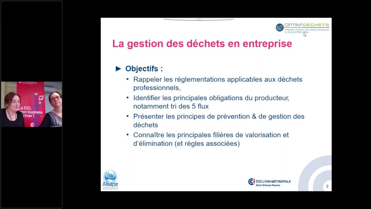 Webinaire : Bien gérer ses déchets - YouTube