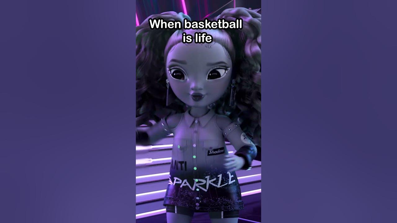 When Basketball is Life 🏀 | Rainbow High #shorts
