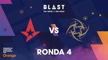 ASTRALIS VS NIP - RONDA 4 | CSGO Blast Pro Series | SÃO PAULO 2019