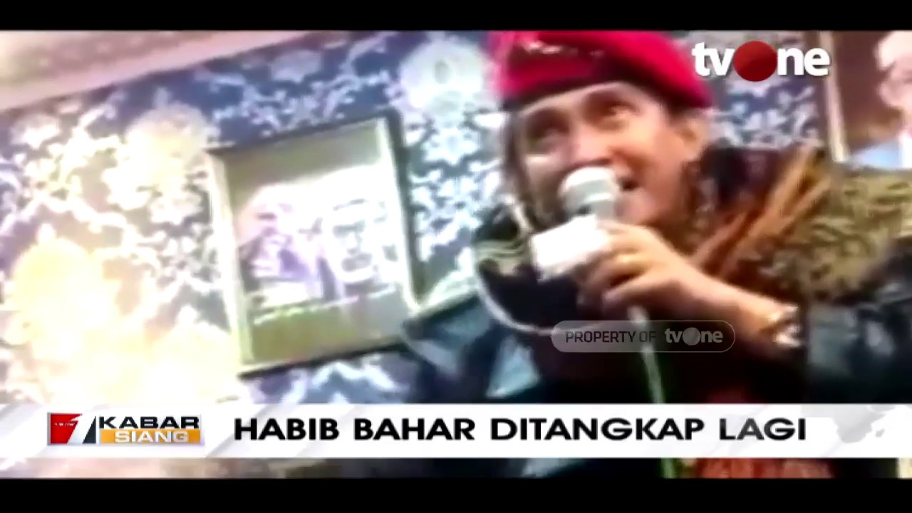 Baru Bebas Habib Bahar Bin Smith Ditangkap Lagi Tvone Youtube