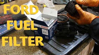 HOW TO: FORD 2.0 TDCi Kuga FUEL FILTER