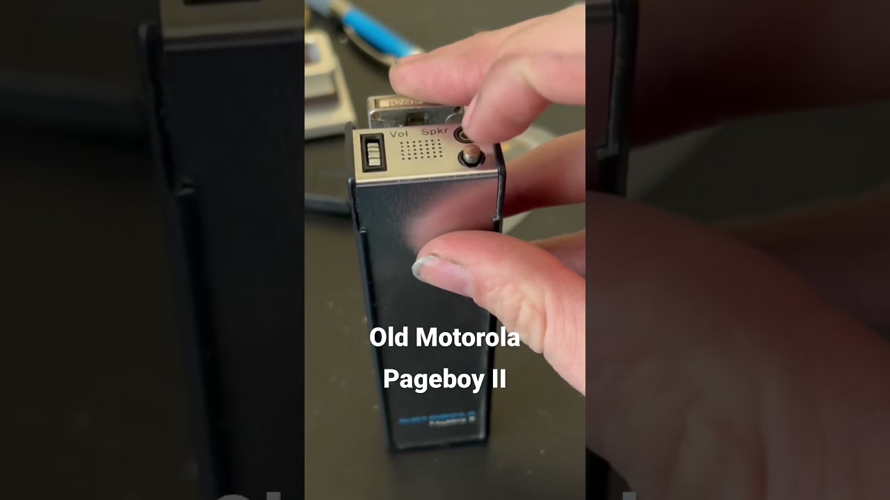 Motorola Metro Pageboy II TELECATOR tone Only Pager Vintage RARE
