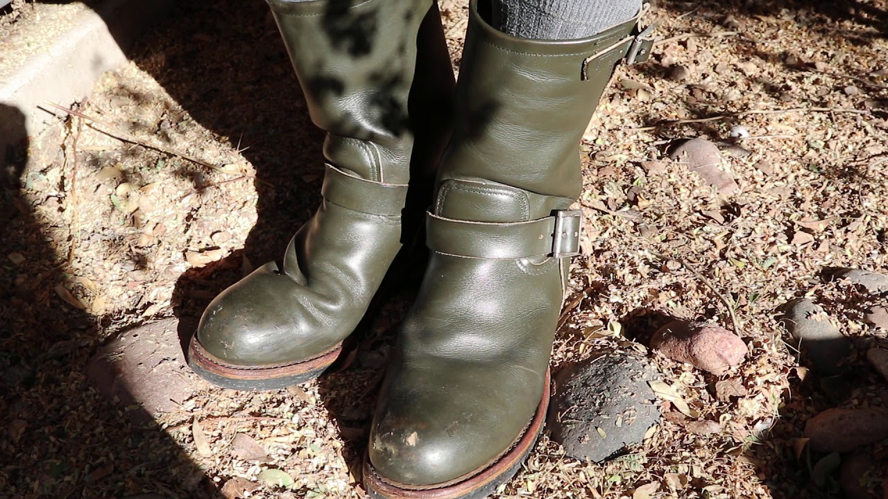 Red Wing 8273 Kangatan Engineer Japan only green boots Klondike