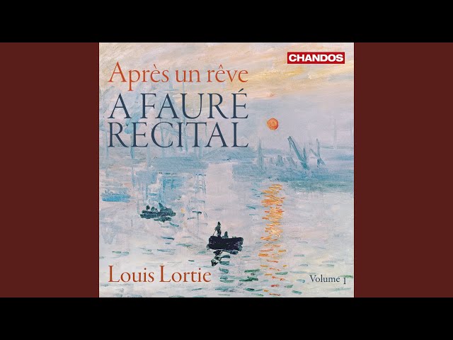 Fauré - Pelléas et Mélisande-arr.piano: Sicilienne : Louis Lortie, piano