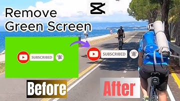How to Remove Green Screen on CapCut| Animated Subscribe Button Green Screen Remove| CapCut Edits