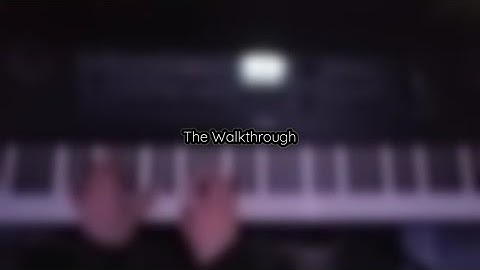 Caught in an Endless Cycle - The Walkthrough Official Lyric Video