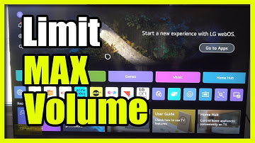 How to Limit the Max volume on your LG TV (Easy Tutorial)