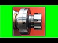 Making a backing plate for a collet chuck