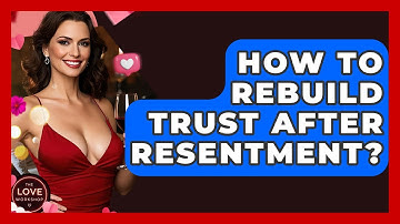 How To Rebuild Trust After Resentment? - The Love Workshop