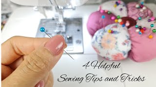 4 Helpful Sewing tips and tricks with Pin | Sewing Technique for Beginners part 35