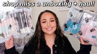 *HUGE* SHOP MISS A UNBOXING + HAUL | $1 BEAUTY PRODUCTS!?!?
