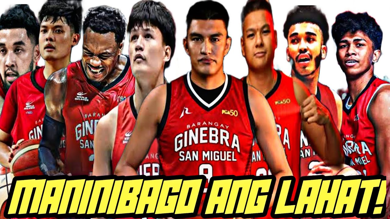 NAPAKA GANDANG LINE UP NA BINUO NG GINEBRA NGAYONG PBA COMMISSIONERS CUP! MAY BAGO ATAGBABALIK.