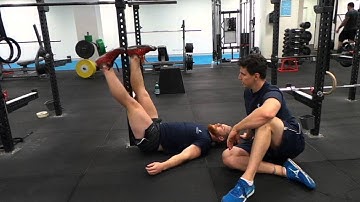 Leg Lowering Drill