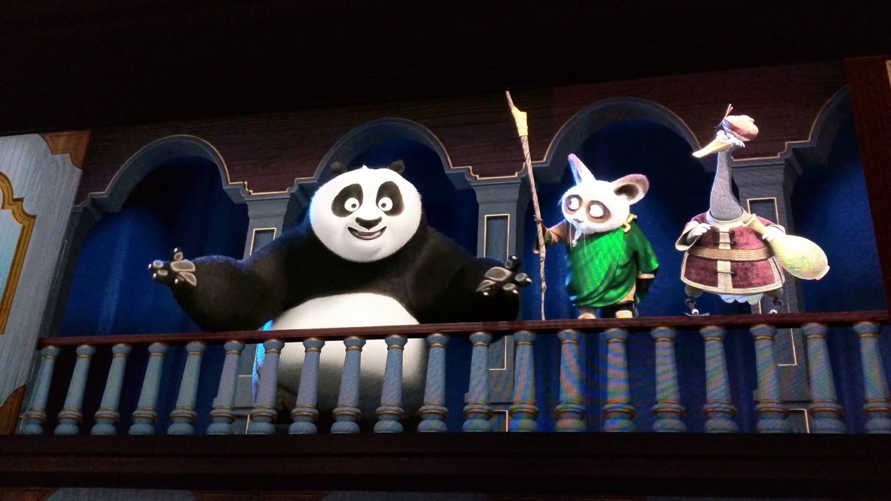 4K Kung Fu Panda at Dreamworks Theatre Is Open | Universal Studios Hollywood June 2018