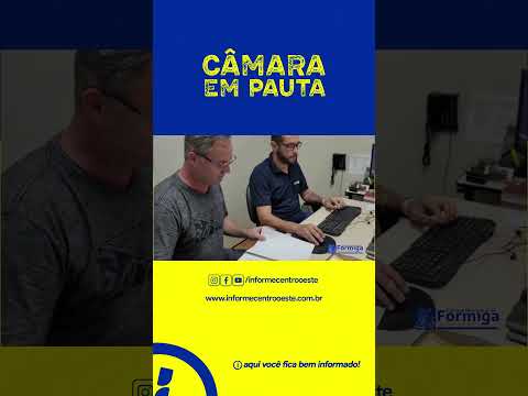 CAMARA EM PAUTA - Câmara Municipal de Formiga: Onde a democracia ganha vida.