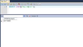 SQL Tutorial   39  UPPER and LOWER Functions