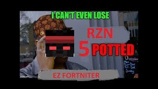 Rape Series: Ashimaru_u vs RZN (Hackusates + Clumsy + Blacklisted + 5 potted)