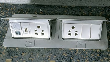 ☑️Pop up box fitting in floor || switch socket || usb connection || Legrand pop up box