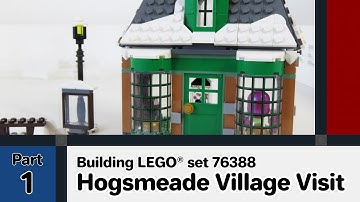 Building LEGO Set 76388 Hogsmeade Village Visit | Part 1 : Honeydukes