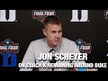 Jon Scheyer On Coach K Remaining Around Duke