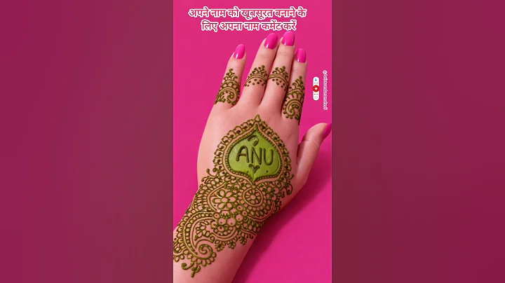 New trick ✨ leaf 🍀 mehndi tattoo designs #mehndi #shorts #mehndi design #artistvandanamehndi #vairl