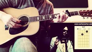 How To Play "THIRTEEN" By Big Star | Acoustic Guitar Tutorial On A Suzuki Three S