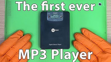 The First Ever MP3 Player