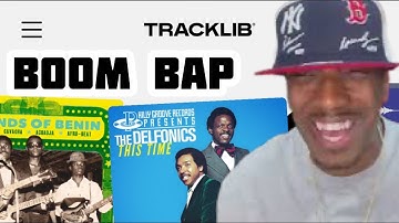 BOOM BAP BEAT MAKING COOK UP USING TRACKLIB PT1
