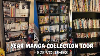 1 Year Manga Collection Tour l 825 Volumes