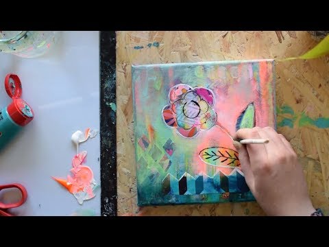 acryl en mixed