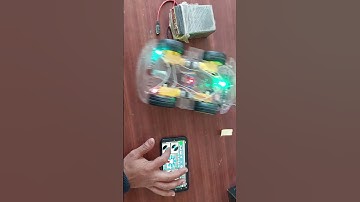 Mobile control car by arduino #arduino #rccar #shorts