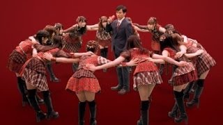 Akb 社会人を熱血エール まゆゆら14人が円陣組んで激励 Youtube