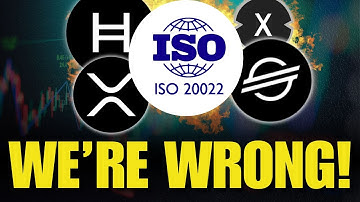 We hebben het misschien mis over ISO20022 | XRP, XLM, XDC, HBAR & meer
