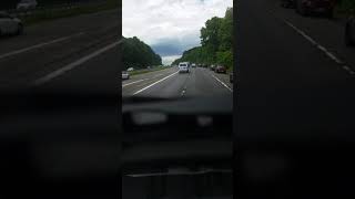 Why was there so many police on the 684 today