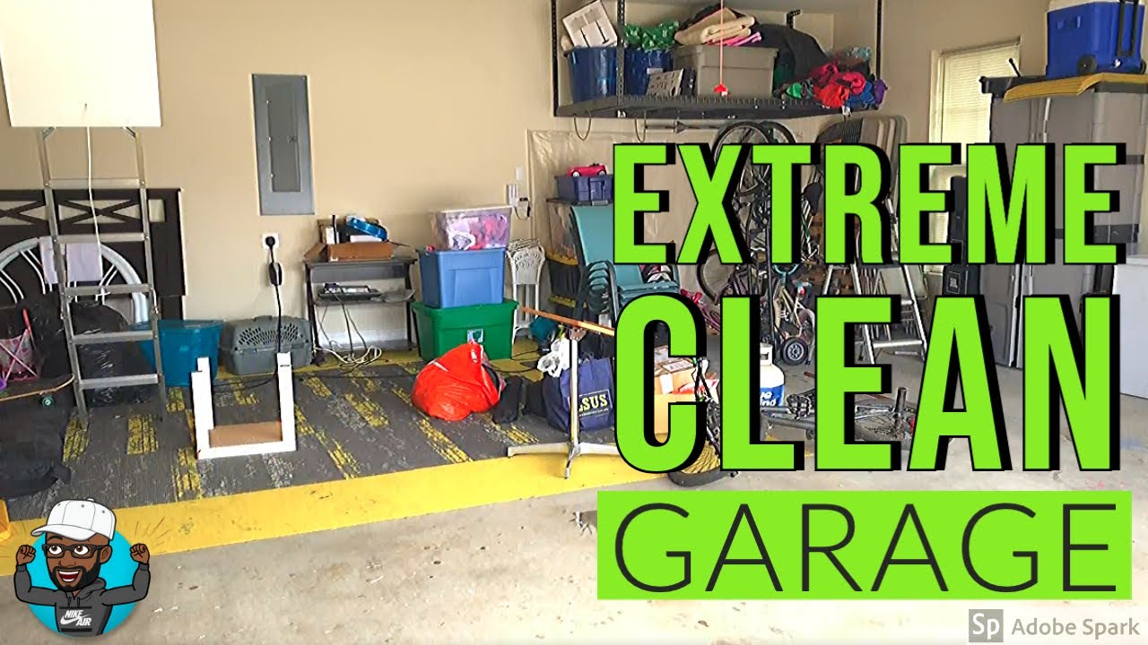 Garage Cleaning Real Men Clean YouTube