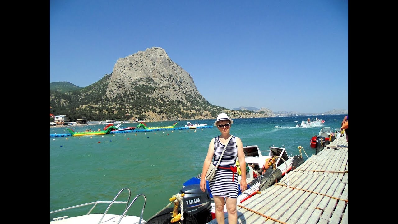Крым машина в море