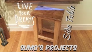 Make this Easy Side Table @sumosprojects