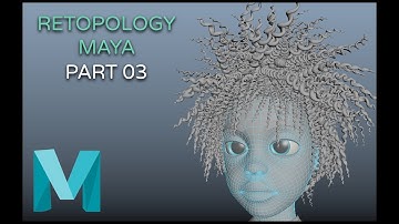 Maya Retopology tutorial - Quad draw - Part 3