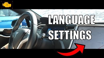 How To Change Language in Tesla Model S