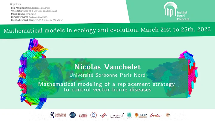 [T1 2022] Nicolas Vauchelet Math modeling of a rep...
