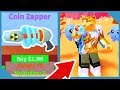 Buying The Coin Zapper In Roblox Vacuum Simulator