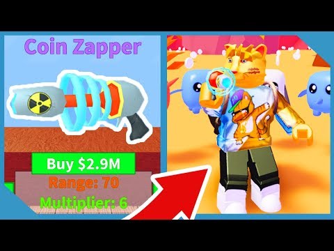 Buying The Coin Zapper In Roblox Vacuum Simulator Youtube - youtube jen roblox vacuum sim